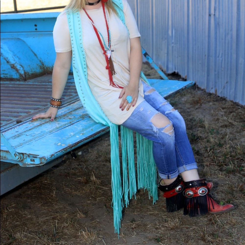 Crazy train fringe duster!